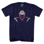New England Angry Silhouette T-Shirt - Chowdaheadz