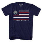 New England Flag Football T-Shirt - Chowdaheadz