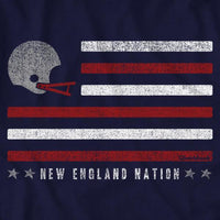 New England Flag Football T-Shirt - Chowdaheadz