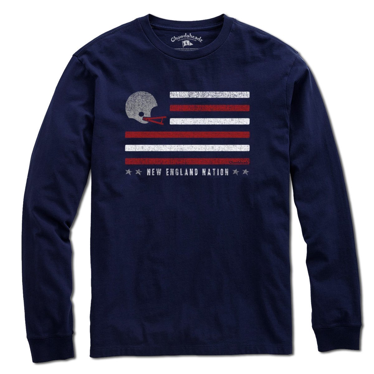 NE Flag Football t-shirt in alternate colorway — Father’s Day football gift