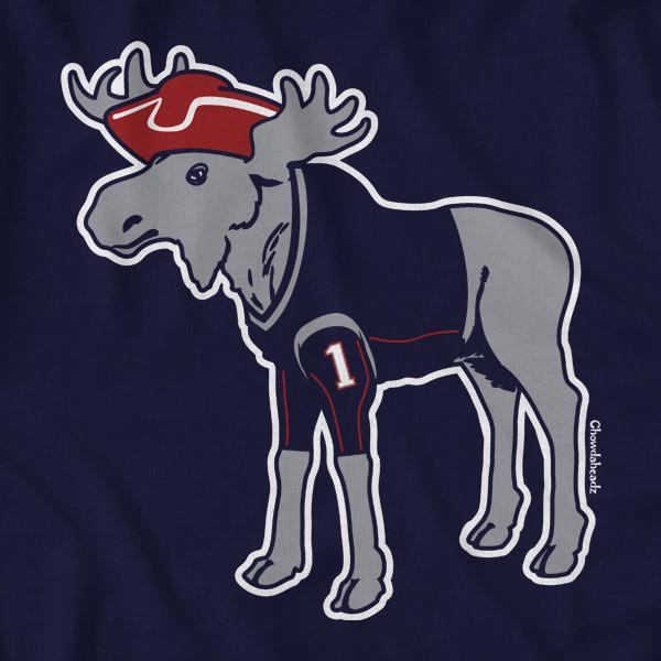 New England Moose T-Shirt - Chowdaheadz