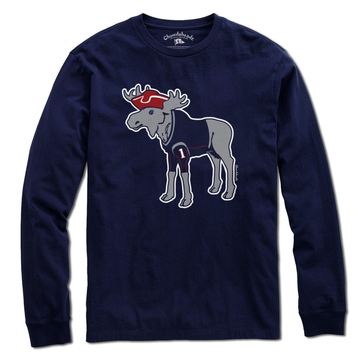 New England Moose T-Shirt - Chowdaheadz