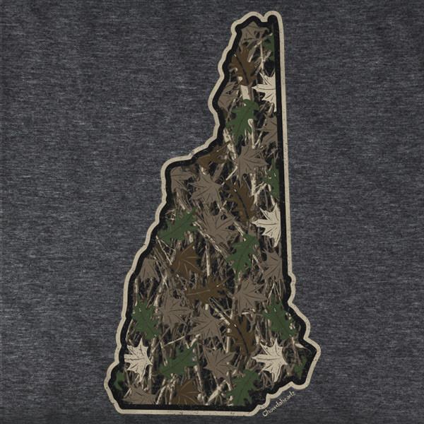 New Hampshire Camo T-Shirt - Chowdaheadz