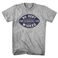 No Rest For The Wicked Football T-Shirt - Chowdaheadz