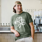 No Rest for The Wicked Shamrock T-Shirt - Chowdaheadz