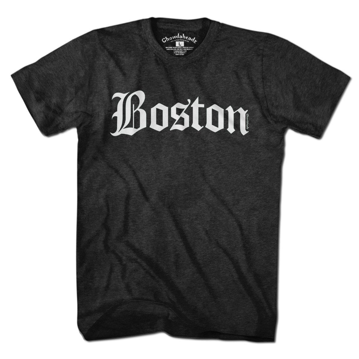 Old Boston Script T-Shirt - Chowdaheadz