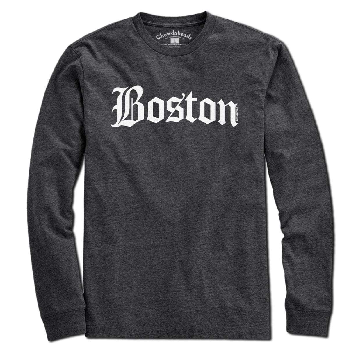 Old Boston Script T-Shirt - Chowdaheadz