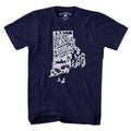 Rhode Island Little Rhody T-Shirt - Chowdaheadz