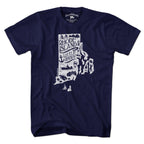 Rhode Island Little Rhody T-Shirt - Chowdaheadz