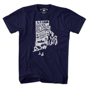 Rhode Island Little Rhody T-Shirt - Chowdaheadz