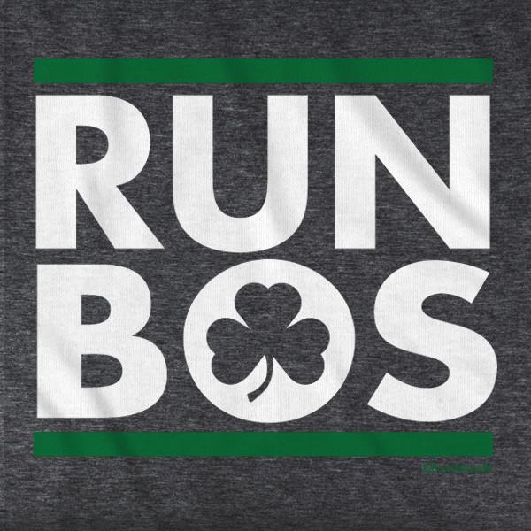 Run Bos Shamrock T-Shirt - Chowdaheadz