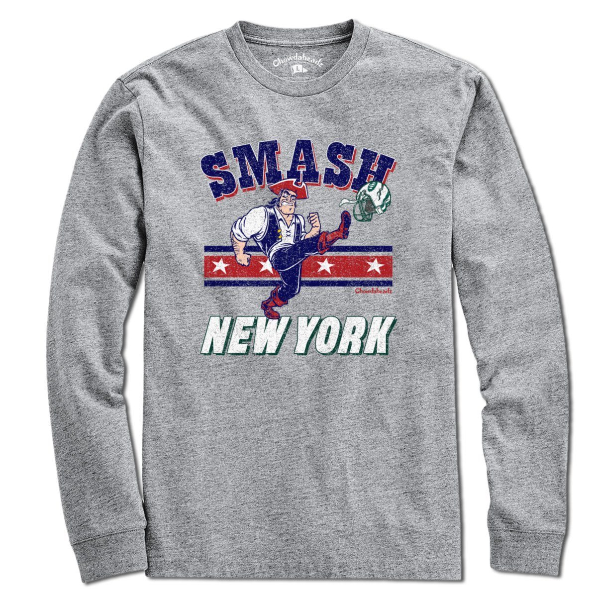 Smash New York New England T-Shirt - Chowdaheadz