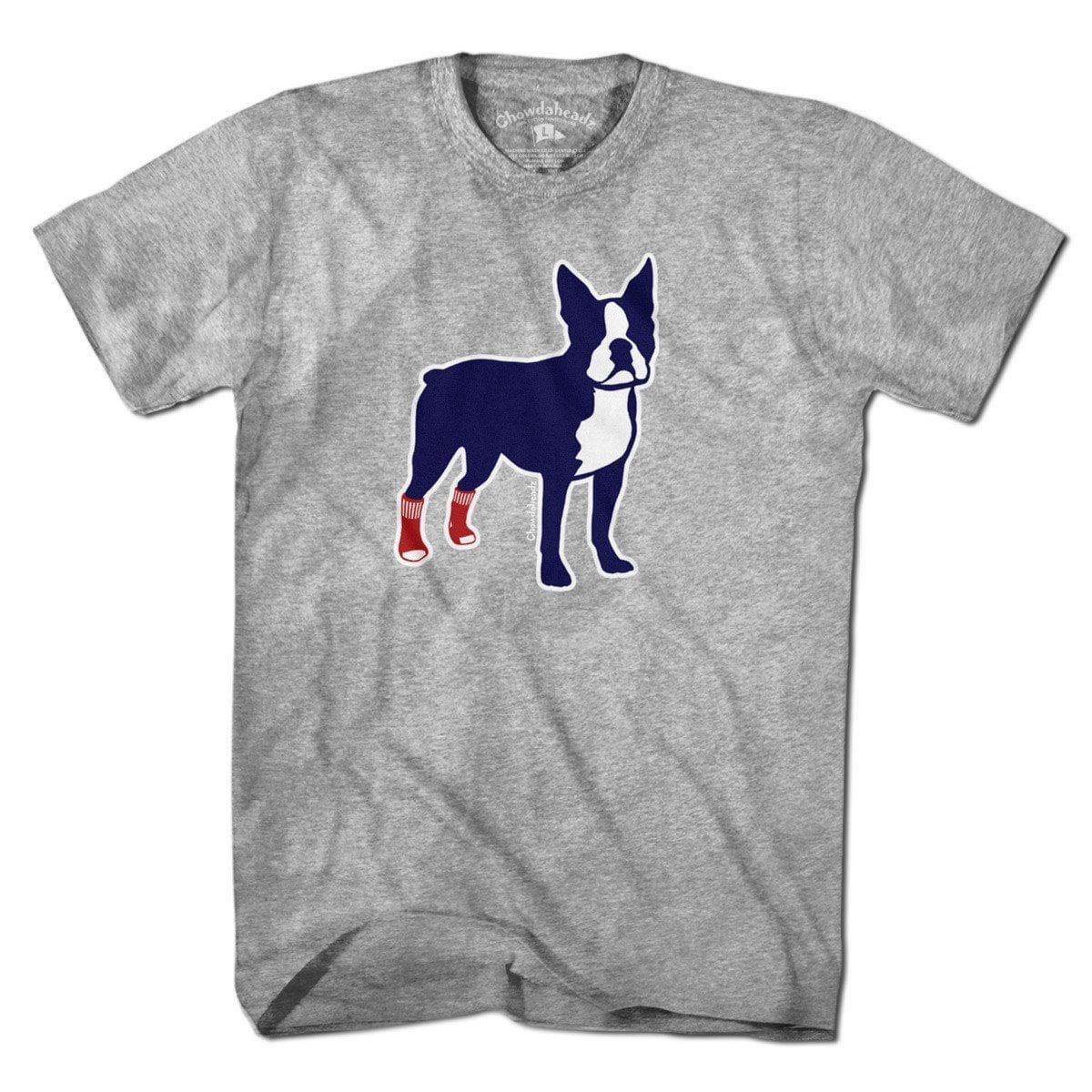 Socks on Boston Terrier T-Shirt - Chowdaheadz