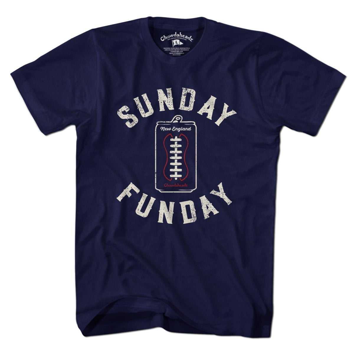 Sunday Funday Football T-Shirt - Chowdaheadz