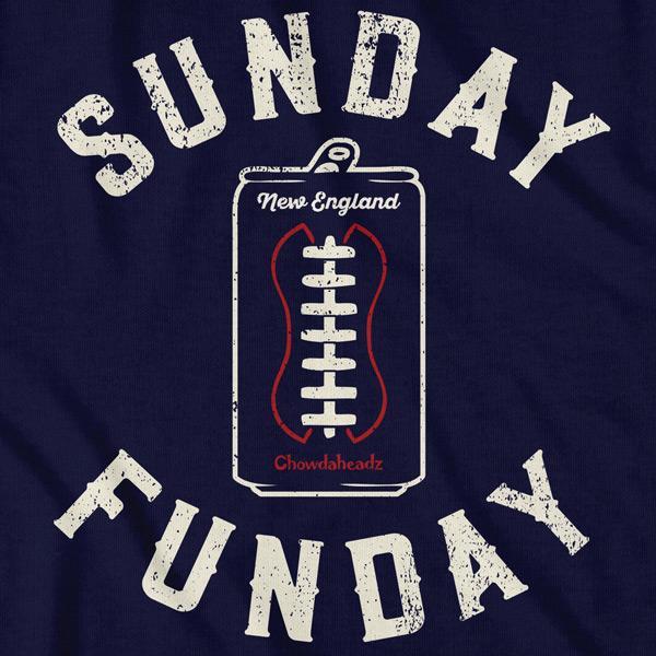 Sunday Funday Football T-Shirt - Chowdaheadz