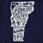 Vermont Grown Local T-Shirt - Chowdaheadz
