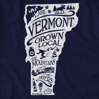 Vermont Grown Local T-Shirt - Chowdaheadz