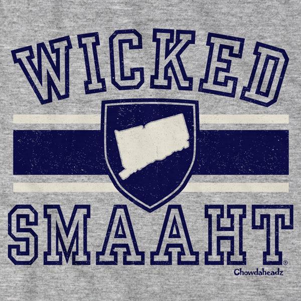 Wicked Smaaht University Connecticut T-Shirt - Chowdaheadz