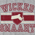 Wicked Smaaht University Massachusetts T-Shirt - Chowdaheadz