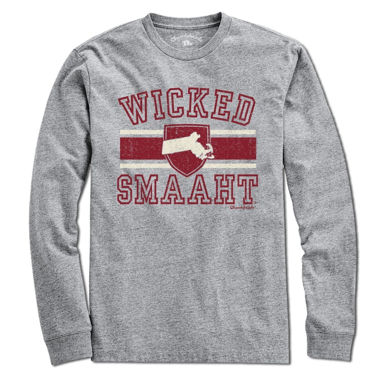 Wicked Smaaht University Massachusetts T-Shirt - Chowdaheadz