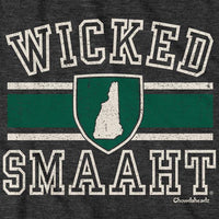 Wicked Smaaht University New Hampshire T-Shirt - Chowdaheadz