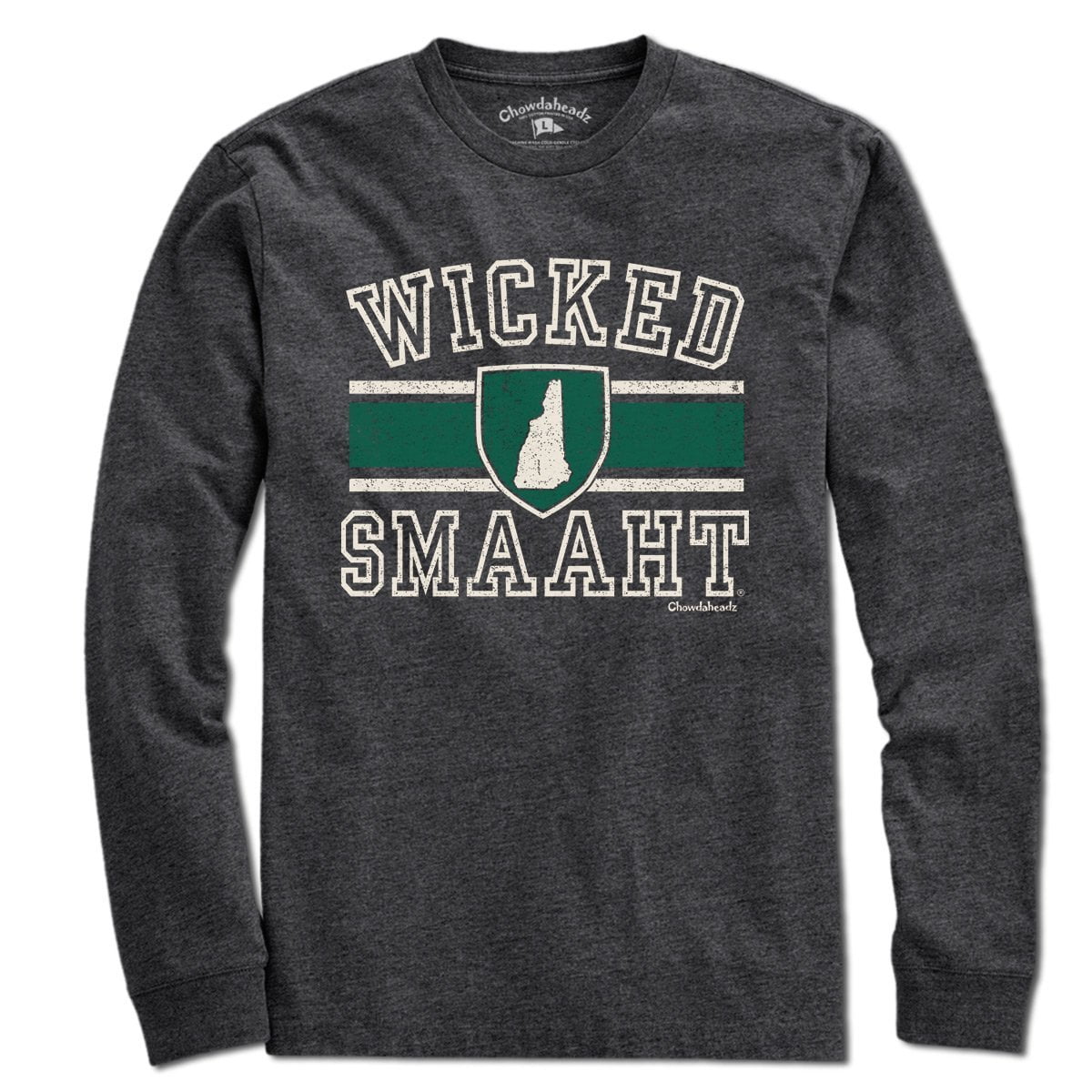 Wicked Smaaht University New Hampshire T-Shirt - Chowdaheadz