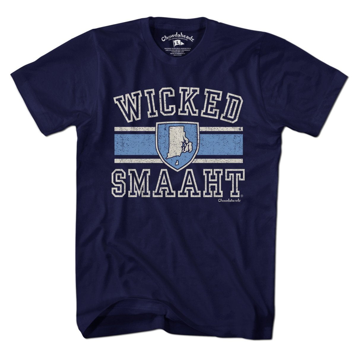 Wicked Smaaht University Rhode Island T-Shirt - Chowdaheadz