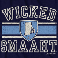 Wicked Smaaht University Rhode Island T-Shirt - Chowdaheadz