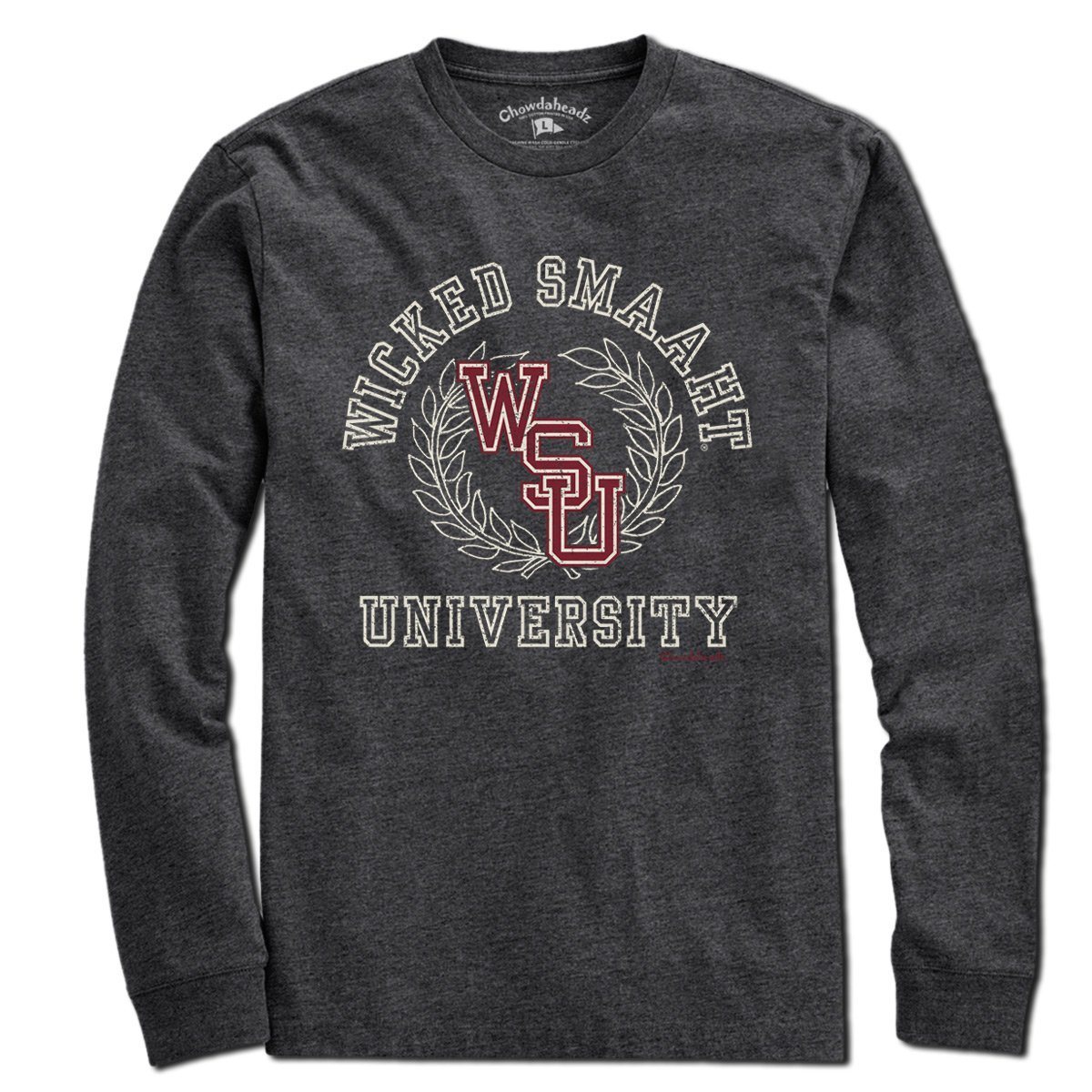 Wicked Smaaht University T-Shirt - Chowdaheadz