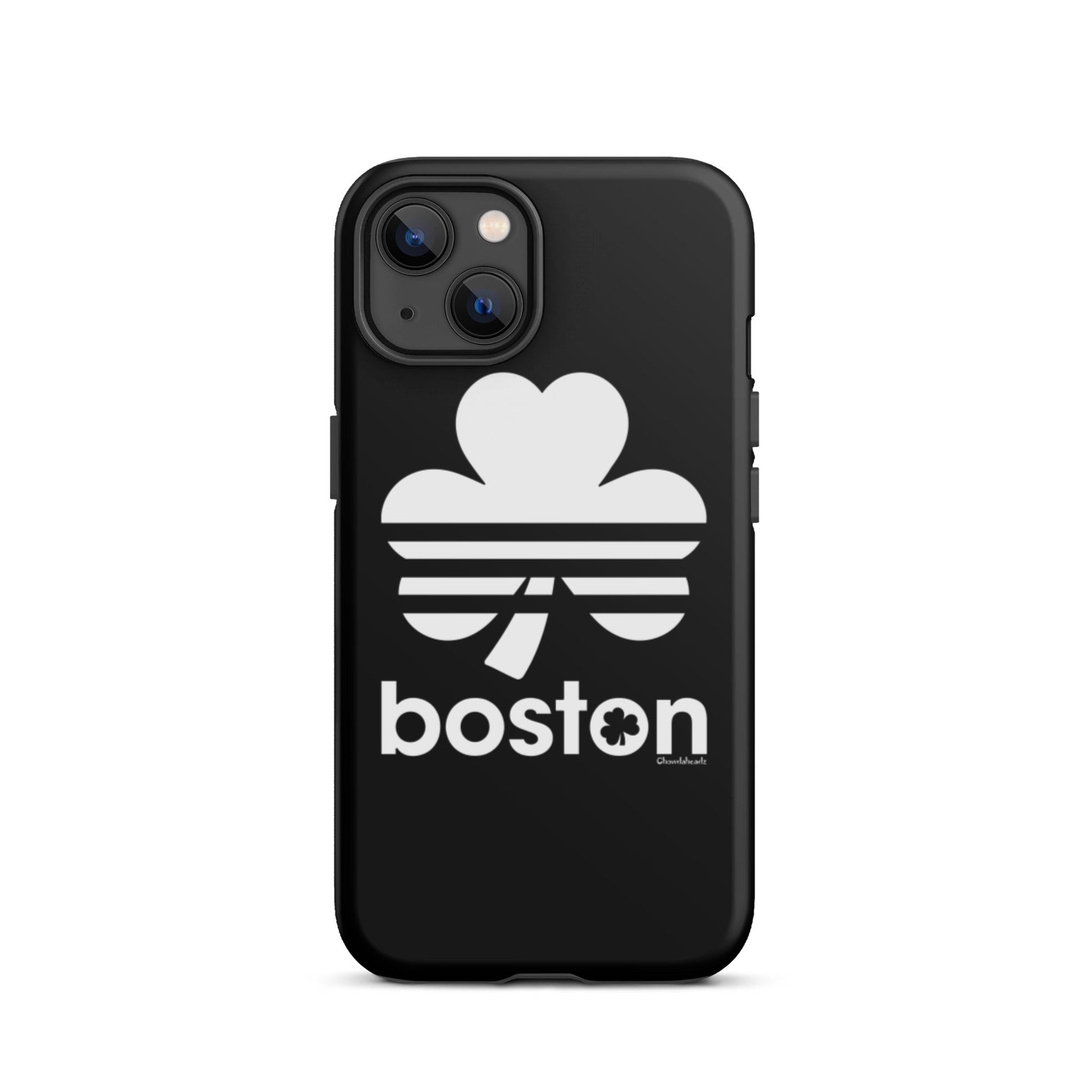 Boston Shamrock Tough iPhone case - Chowdaheadz